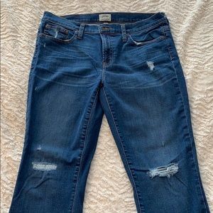 JCrew toothpick jean